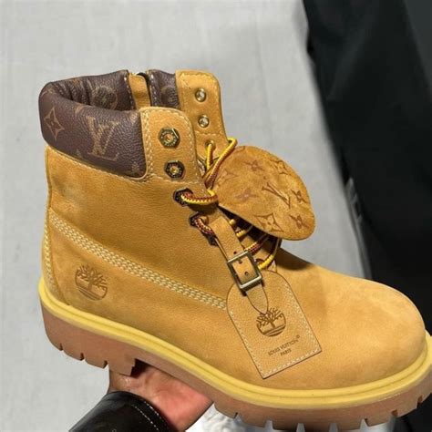 louis vuitton timberland boots cost|custom louis vuitton timberland boots.